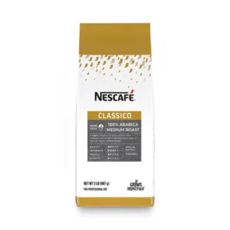 Nescafé® Classico 100% Arabica Roast Ground Coffee, Medium Blend, 2 lb Bag, 6/Carton
