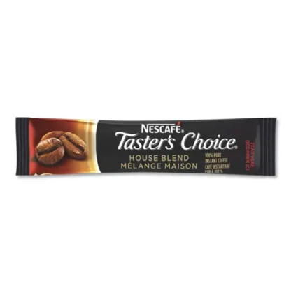 Nescafé® Taster's Choice House Blend Instant Coffee, 0.1 oz Sticks, 6 Sticks/Box, 12 Boxes/Carton