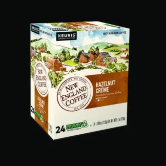 New England® Coffee Hazelnut Creme K-Cup Pods, 24/Box