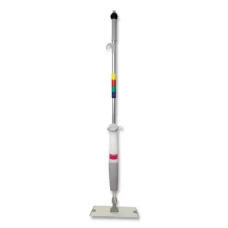 O'Dell® O'Dell Advantage+ Bucketless Mop, 16" Frame, White/Silver Handle