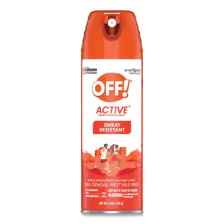 OFF!® ACTIVE Insect Repellent, 6 oz Aerosol Spray, 12/Carton