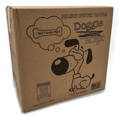 Office Snax® Doggie Biscuits, Peanut Butter, 10 lb Box
