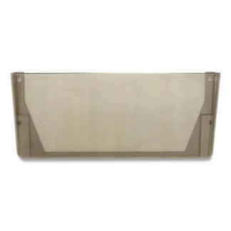 Officemate Plastic Wall-File Pocket, Smoke, One Pocket, Legal/Letter Size