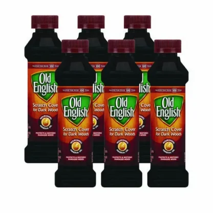 OLD ENGLISH® Furniture Scratch Cover, For Dark Woods, 8 oz Bottle, 6/Carton