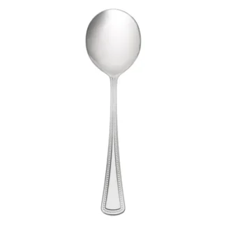 Oneida Needlepoint Soup Spoon