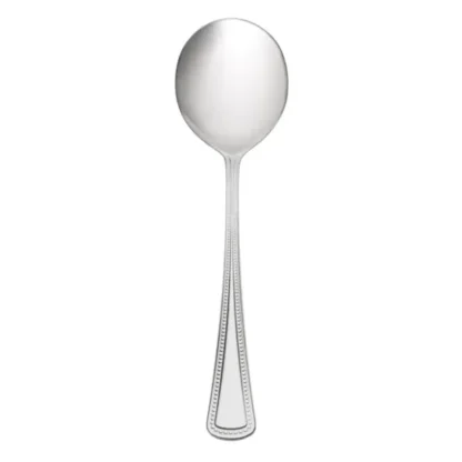 Oneida Needlepoint Soup Spoon