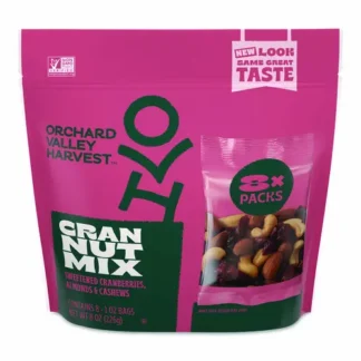 Orchard Valley Harvest® Cranberry Nut Mix, (8) 1 oz Bags