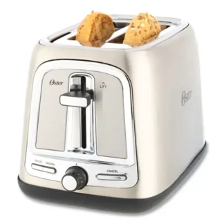 Oster® Extra Wide Slot Toaster, 2-Slice, Stainless Steel