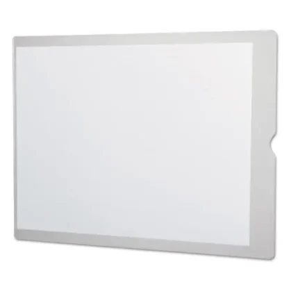 Oxford™ Utili-Jac Heavy-Duty Clear Plastic Envelope, 9 x 12, Clear, 50/Box