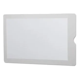 Oxford™ Utili-Jac Heavy-Duty Clear Plastic Envelopes, 5 x 8, Clear, 50/Box