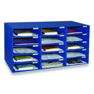 Pacon® Classroom Keepers Corrugated Mailbox, Blue