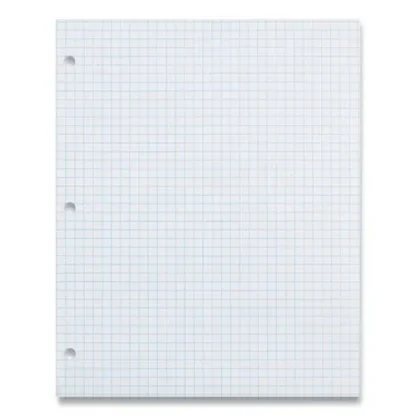 Pacon® Composition Paper, 3-Hole Punched, Quadrille Ruling, 8.5 x 11, 500 Sheets