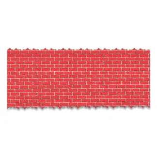 Pacon® Corobuff Corrugated Paper Roll, Holiday Brick