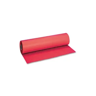 Pacon® Decorol Flame Retardant Art Rolls, Cherry Red, 36" x 1000 ft, 40 lb Cover Weight
