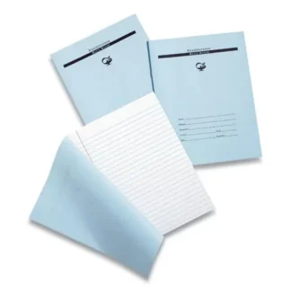 Pacon® Examination Bluebook, Wide/Legal Rule, Blue Cover, 10 Sheets, 8.5" x 7"