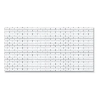Pacon® Fadeless Paper Roll, White Subway Tile, 48" x 50 ft, 50 lb Bond