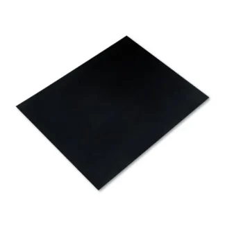 Pacon® Four-Ply Railroad Board, 22 x 28, Black, 25/Carton