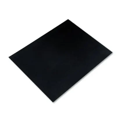 Pacon® Four-Ply Railroad Board, 22 x 28, Black, 25/Carton