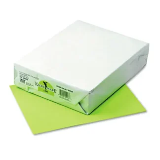 Pacon® Kaleidoscope Multipurpose Colored Paper, 24 lb Bond, 8.5 x 11, Lime, 500 Sheets