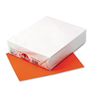 Pacon® Kaleidoscope Multipurpose Colored Paper, Pumpkin, 500 Sheets, 24 lb, 8.5 x 11