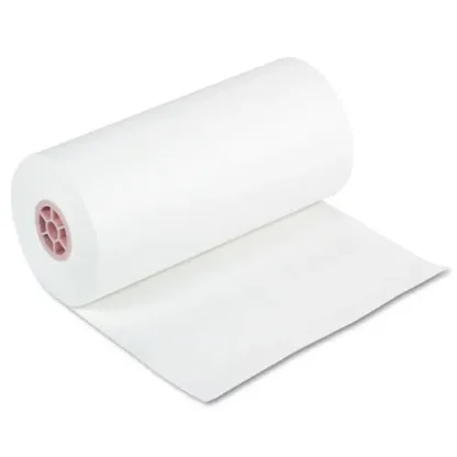 Pacon® Kraft Paper Roll, 40 lb Wrapping Weight, 18" x 1,000 ft, White