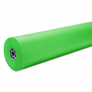 Pacon® Rainbow Duo-Finish Colored Kraft Paper, Brite Green, 36" x 1,000 ft, 35 lb