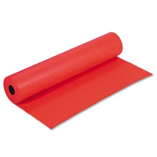 Pacon® Rainbow Duo-Finish Colored Kraft Paper, Flame, 36" x 1,000 ft, 35 lb