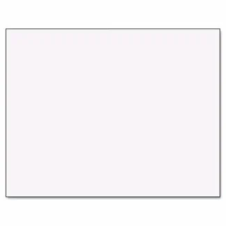 Pacon® Six-Ply Railroad Board, 22 x 28, White, 25/Carton