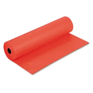 Pacon® Spectra ArtKraft Duo-Finish Paper, Orange, 36" x 1,000 ft, 48 lb Text Weight