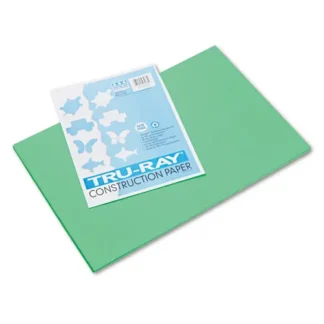 Pacon® Tru-Ray Construction Paper, Festive Green, 50 Sheets