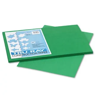 Pacon® Tru-Ray Construction Paper, Holiday Green, 50/Pack
