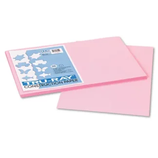 Pacon® Tru-Ray Construction Paper, Pink, 50/Pack