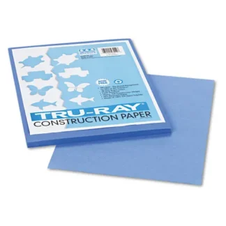Pacon® Tru-Ray Construction Paper, Blue, 50/Pack