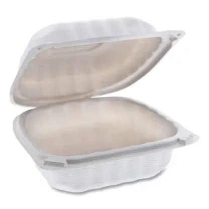 Pactiv Evergreen EarthChoice® SmartLock® Microwavable MFPP Hinged Lid Container