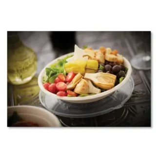Pactiv Evergreen EarthChoice Fiber-Blend Bagasse Dinnerware, Bowl, Sugarcane, 32 oz, Natural
