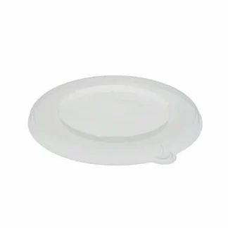 Pactiv Evergreen EarthChoice PP Lid for Fiber Blend Bowl, 8" Diameter, Clear, Plastic, 200/Carton
