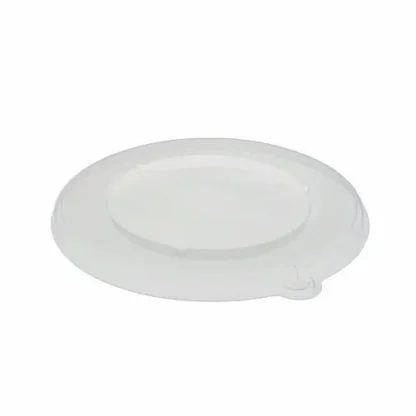 Pactiv Evergreen EarthChoice PP Lid for Fiber Blend Bowl, 8" Diameter, Clear, Plastic, 200/Carton