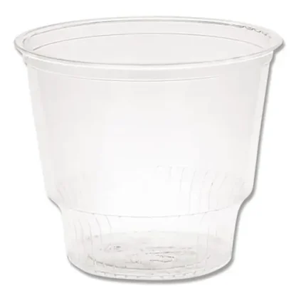 Pactiv Evergreen EarthChoice Recycled Clear Plastic Sundae Dish, 12 oz, Clear, 50 Dishes/Bag, 20 Bag/Carton