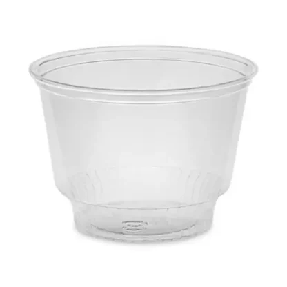 Pactiv Evergreen EarthChoice Recycled Clear Plastic Sundae Dish, 8 oz, Clear, 900/Carton