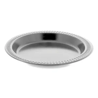 Pactiv Evergreen Meadoware Impact Plastic Dinnerware Plate, 6" Diameter, Black, 1000/Carton