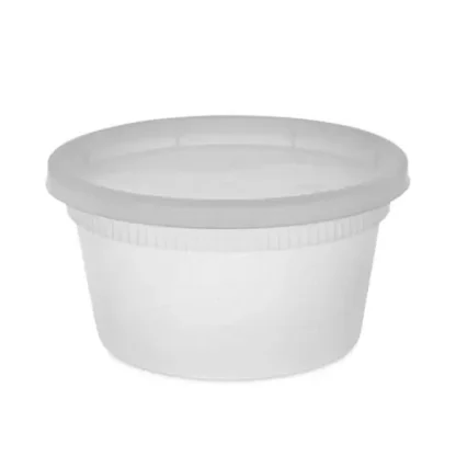 Pactiv Evergreen Newspring DELItainer Microwavable Container, 12 oz, Clear, Plastic, 240/Carton