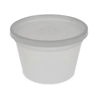 Pactiv Evergreen Newspring DELItainer Microwavable Container, 16 oz, Clear Plastic, 240/Carton
