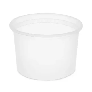 Pactiv Evergreen Newspring DELItainer Microwavable Container, 64 oz, Natural, Plastic, 120/Carton