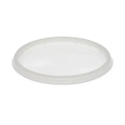 Pactiv Evergreen Newspring DELItainer Microwavable Container Lid, Recessed, Translucent, Plastic, 480/Carton
