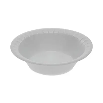 Pactiv Evergreen Placesetter Satin Non-Laminated Foam Dinnerware, Bowl, 5 oz, White, 1,250/Carton