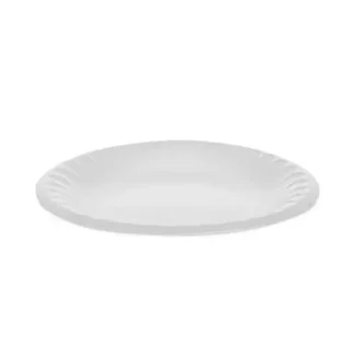 Pactiv Evergreen Placesetter Satin Non-Laminated Foam Dinnerware Plate, 6" Diameter, White, 1000/Carton