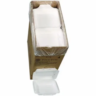 Pactiv Evergreen SmartLock® Vented Foam Hinged Lid Container