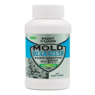 PAINT-GUARD mold & mildew defense paint additive – treats 1 gallon of paint