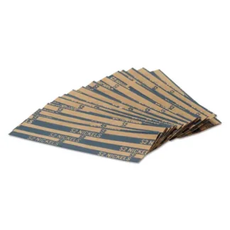 Pap-R Products Flat Coin Wrappers, Nickels, 1000 Wrappers/Box