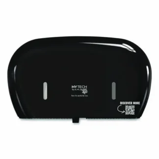 Papernet® HyTech Seas Mini JRT Twin Dispenser, Black